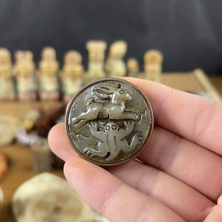 和田玉挂件未镶嵌