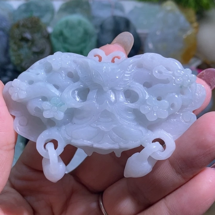 【闪购商品】翡翠挂件未镶嵌狐仙