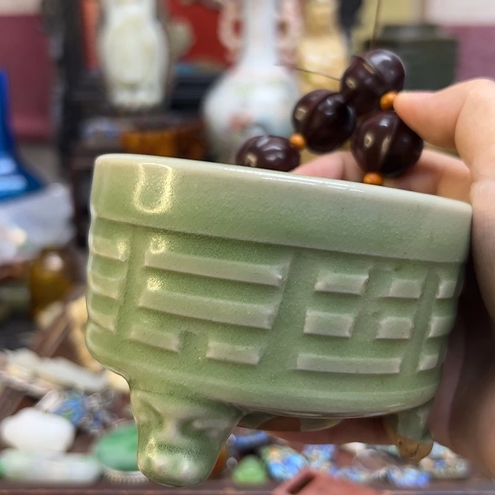 石***1瓷片瓷杯：紫砂壶茶具套装