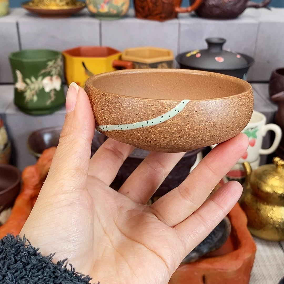 紫砂茶杯紫砂紫砂