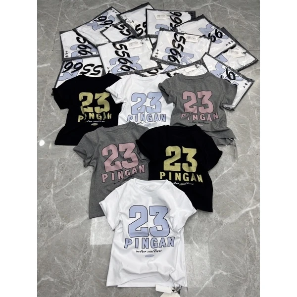 晶姐-31089欧货女装春夏季简约韩版网红春夏洋气时尚百搭短T