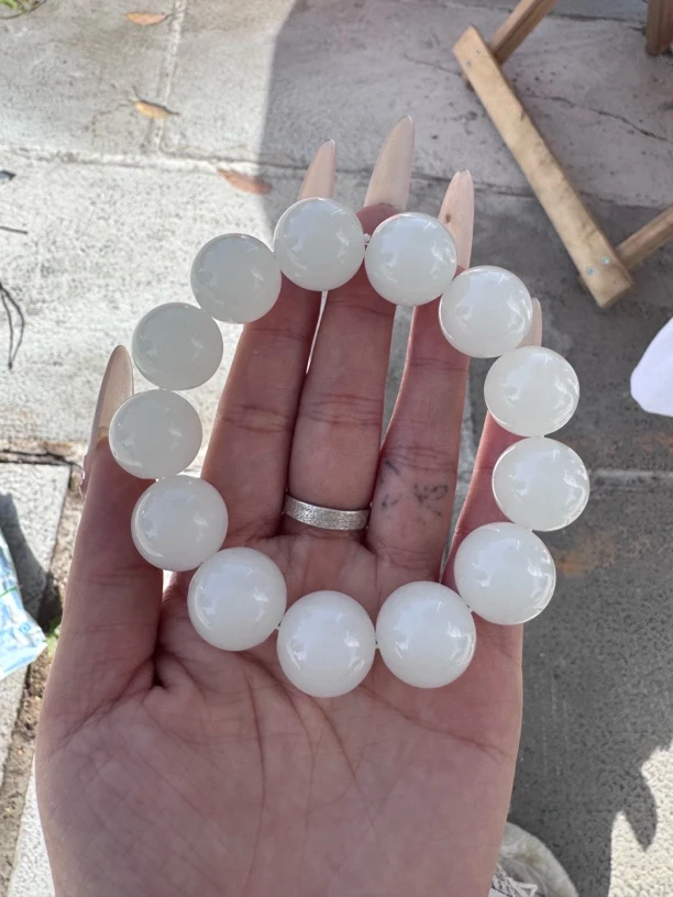 高端精品手串 白 卡18