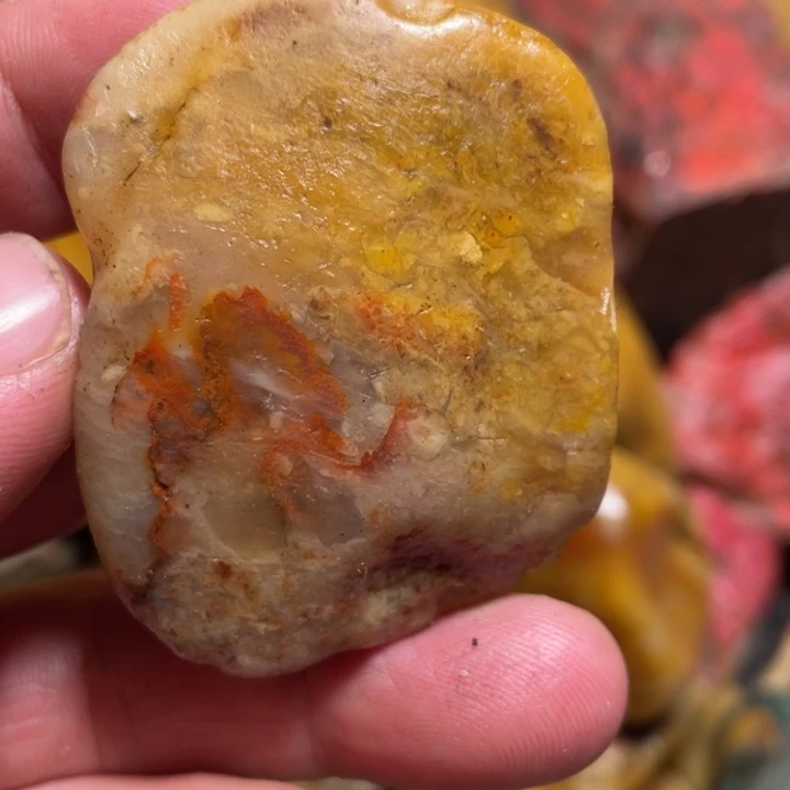 田黄石48克昌化田黄石