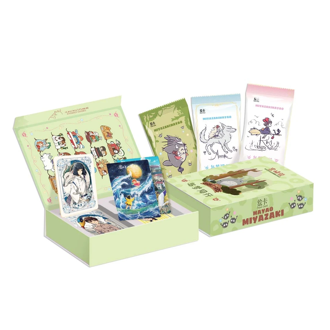 桃汐专属【拆盒】绘卡文创《宫崎骏 与梦同行》第一弹收藏卡（代拆）