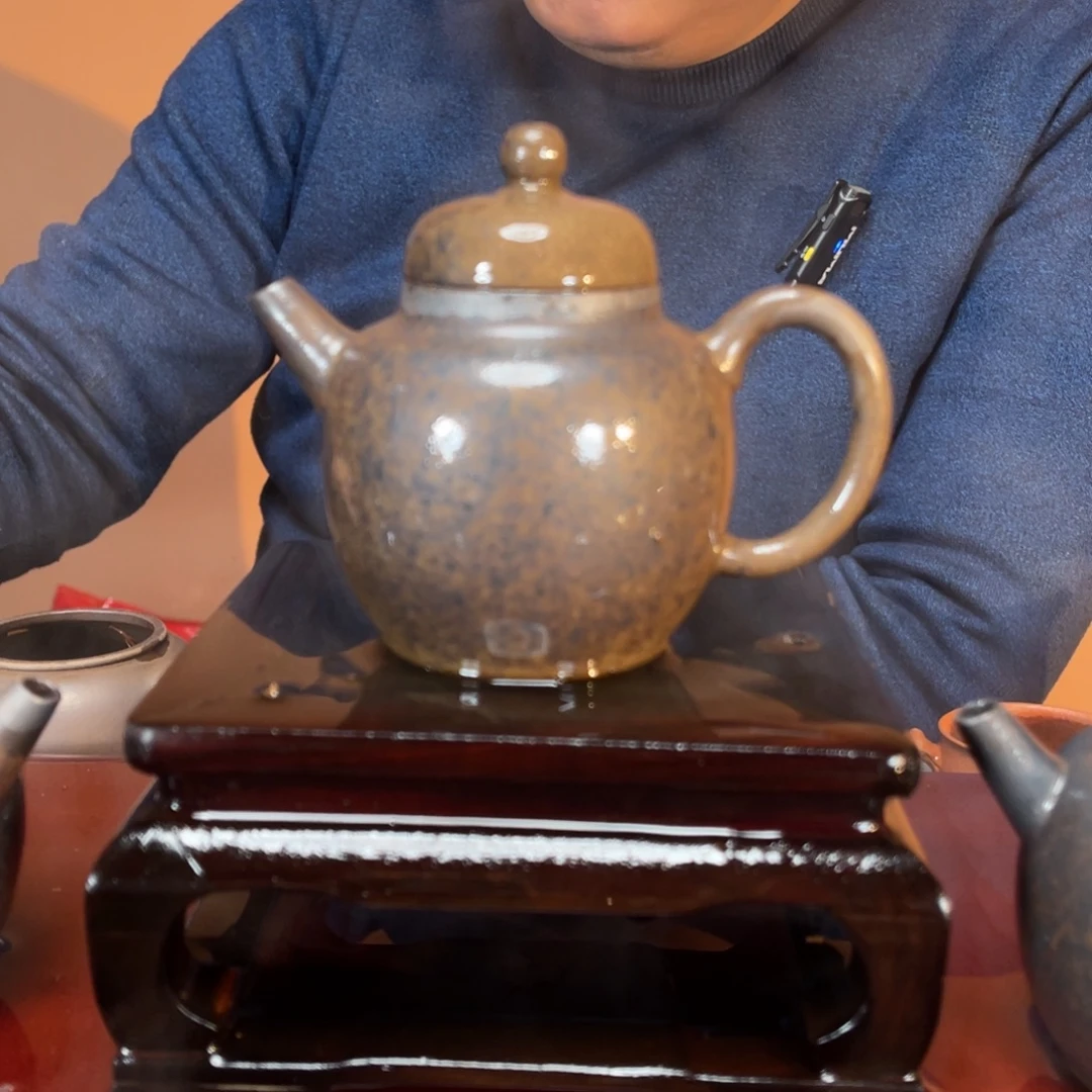 紫砂茶壶高端200cc段泥清式壶