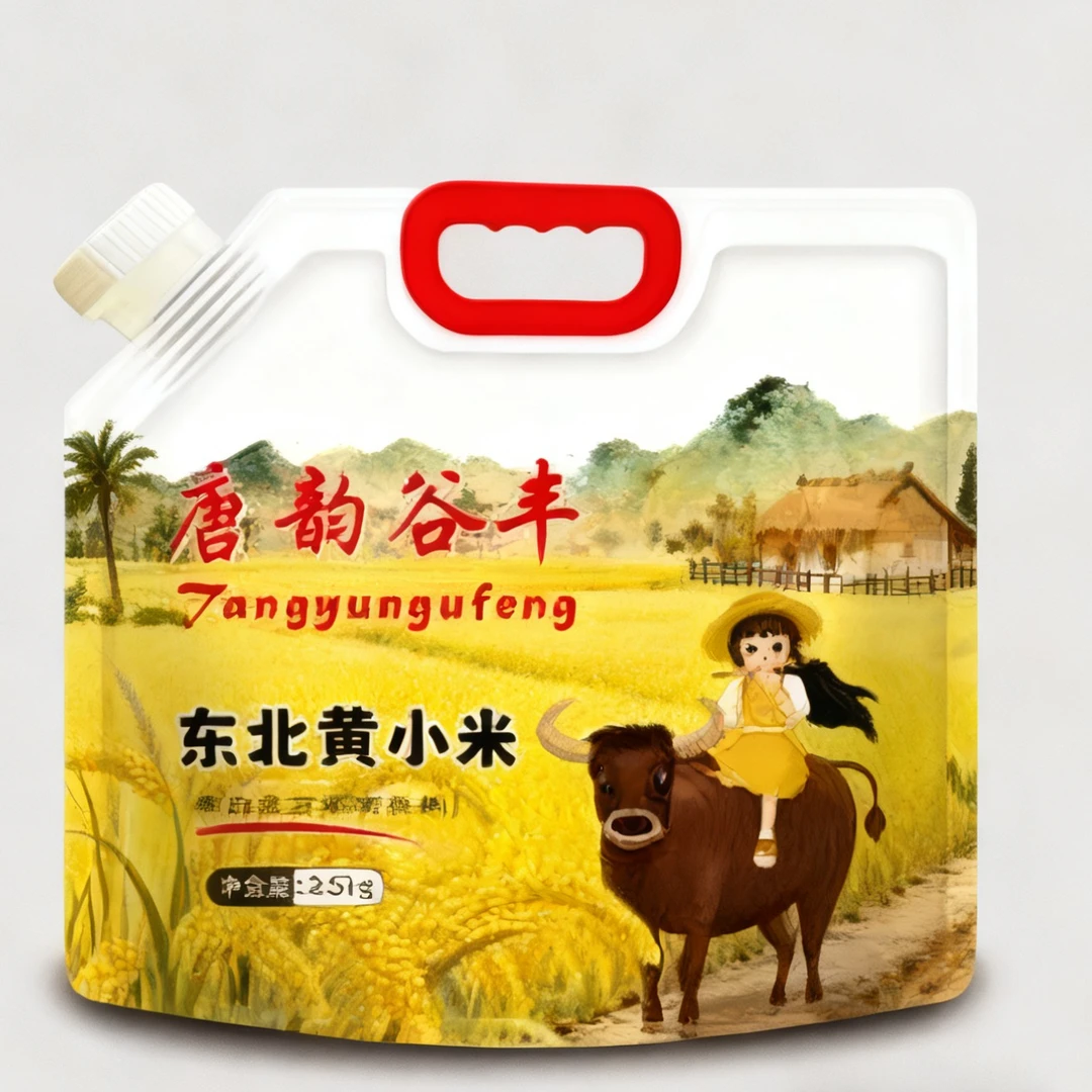 2025年东北新小米山地黄小米新米2.5kg养胃杂粮香糯食用米油丰厚