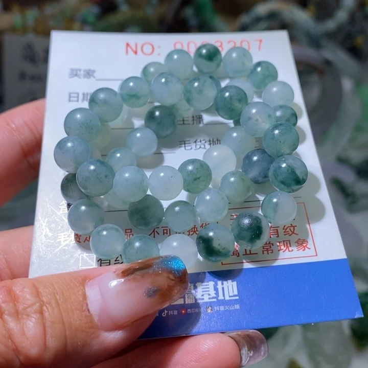 定制翡翠未镶嵌肥****毛货