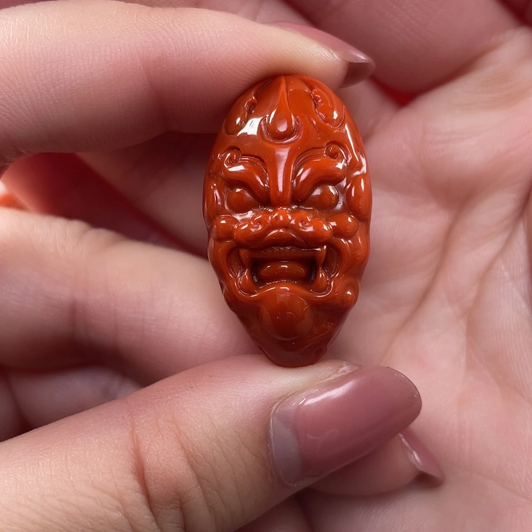 南红玛瑙未镶嵌颈饰