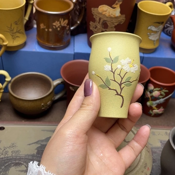 紫砂茶杯紫砂主人杯