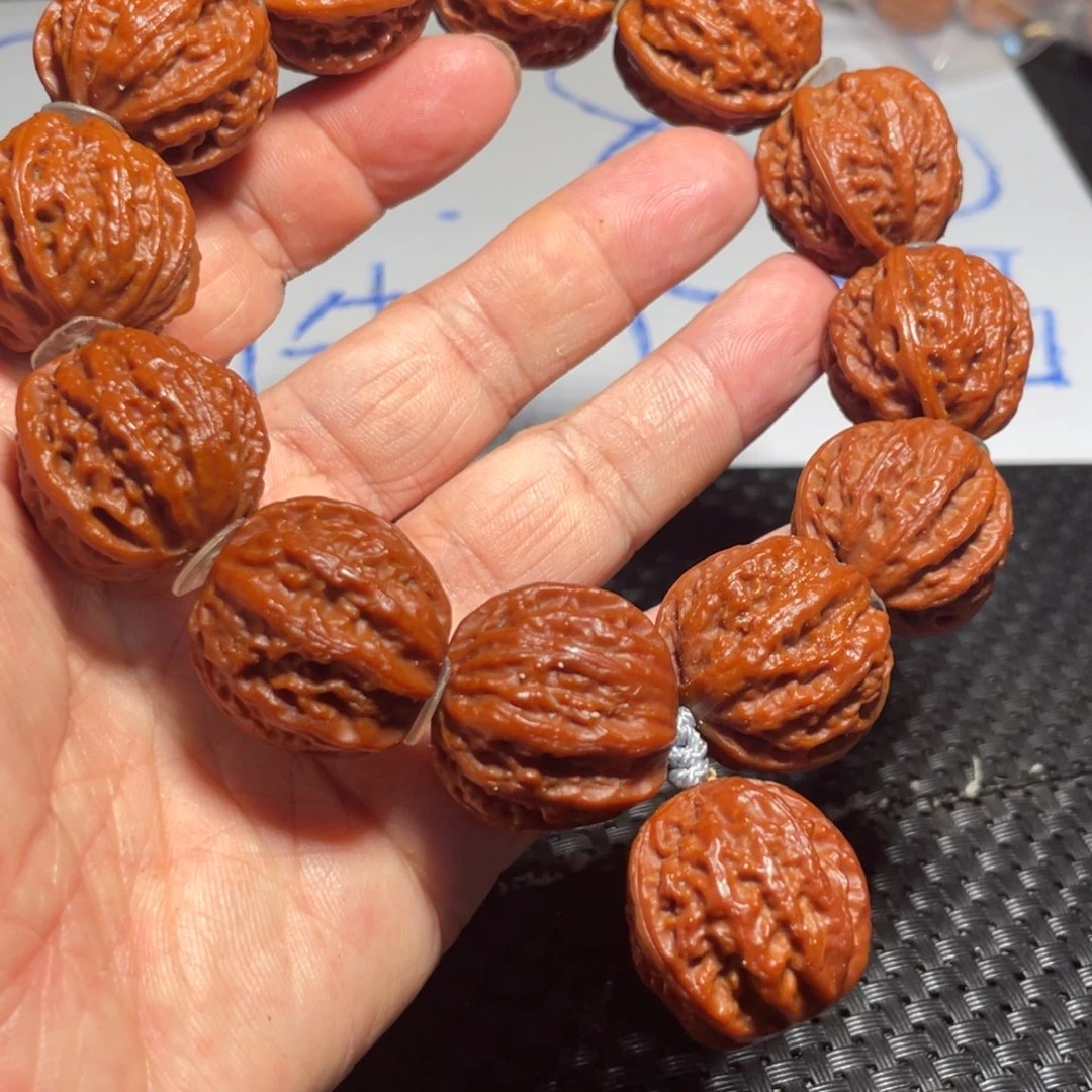文玩核桃手串麦穗龙脊23