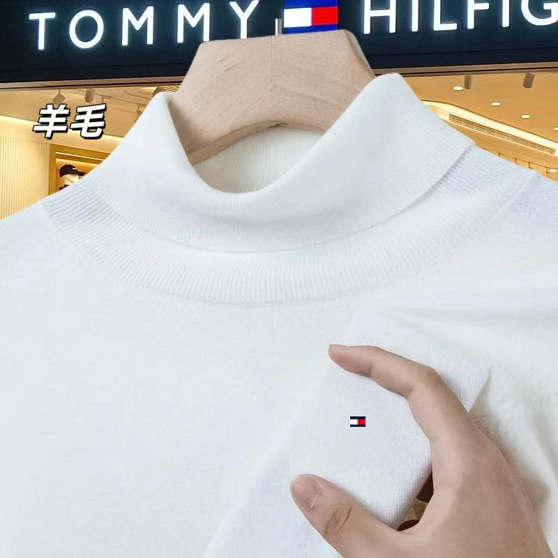 港口尾货【限购2单·100%羊毛衫】欧洲轻奢秋冬男士可机洗羊毛针织衫