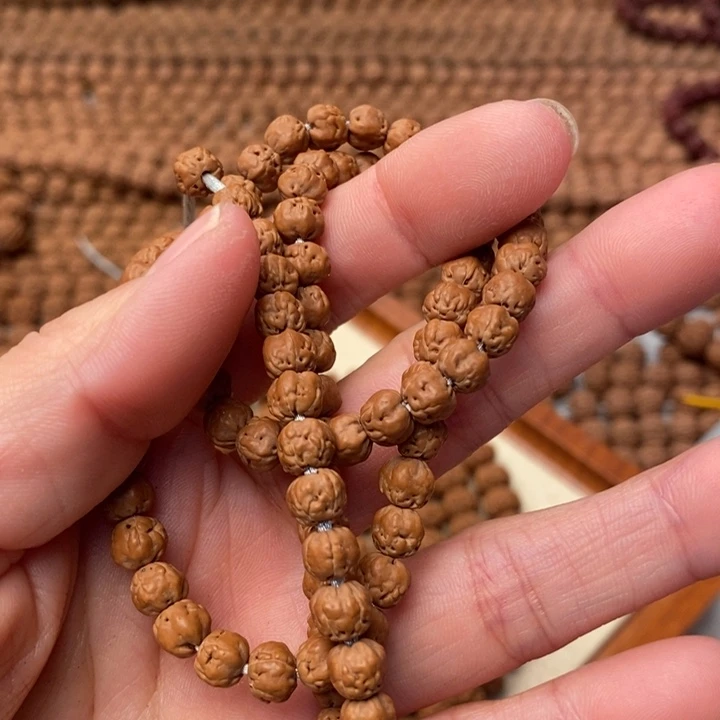 【闪购商品】金刚菩提吊坠熊**熊佛手108