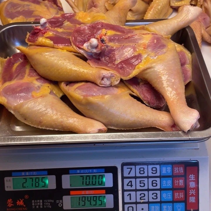 低温冷冻60天中国大陆食用农产品鸡腿