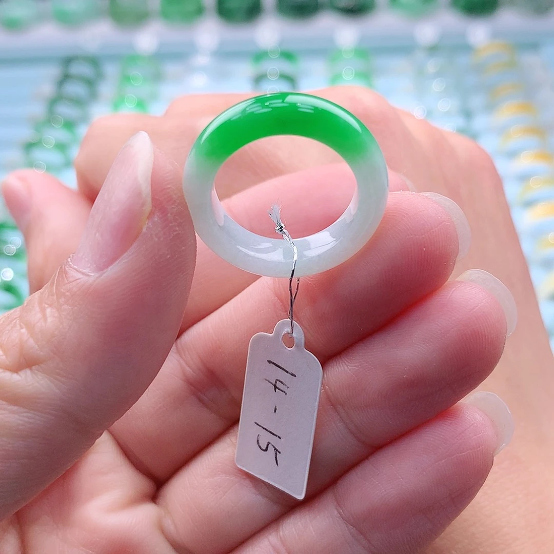 未镶嵌戒指翡翠吉**米A货缅甸翡翠