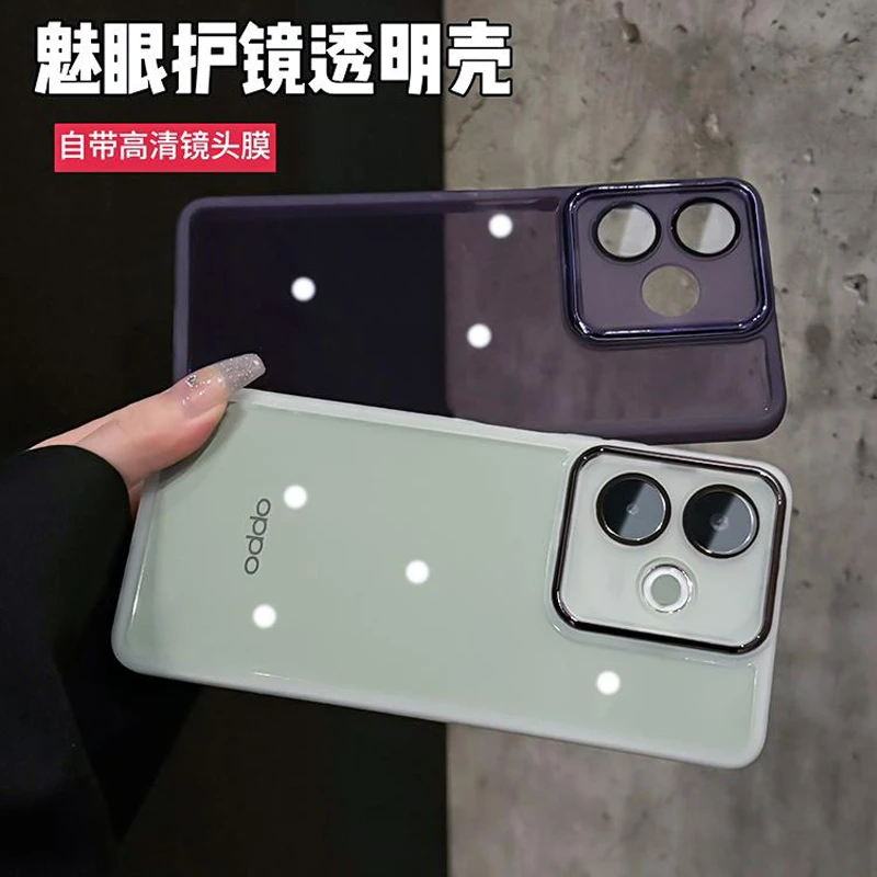 透明镜头全包保护适用OPPOa5活力版手机壳高透防摔软简约硅胶