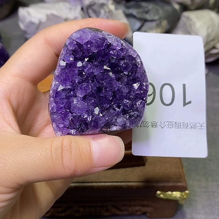 未镶嵌珠宝半成品紫晶