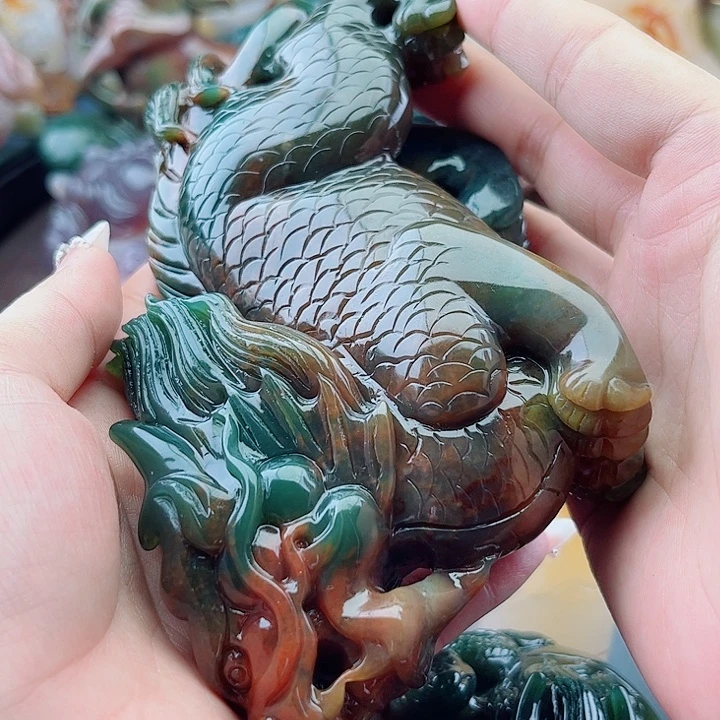 崔***笑玛瑙未镶嵌手饰吊坠