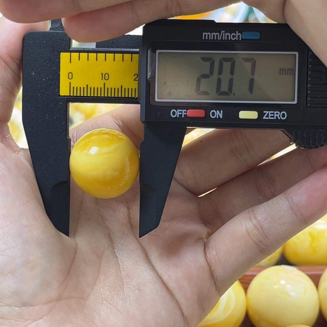 琥珀未镶嵌手串单珠圆珠今日特价