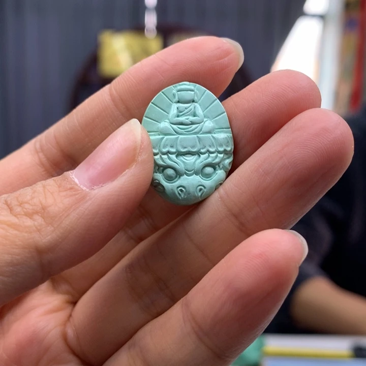 绿松石未镶嵌配饰