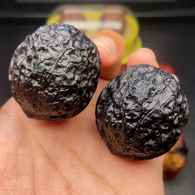 【闪购商品】把件文玩核桃38尺蛇皮元宝
