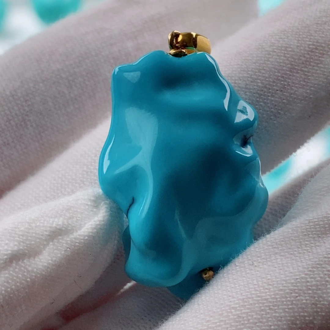 绿松石配饰未镶嵌