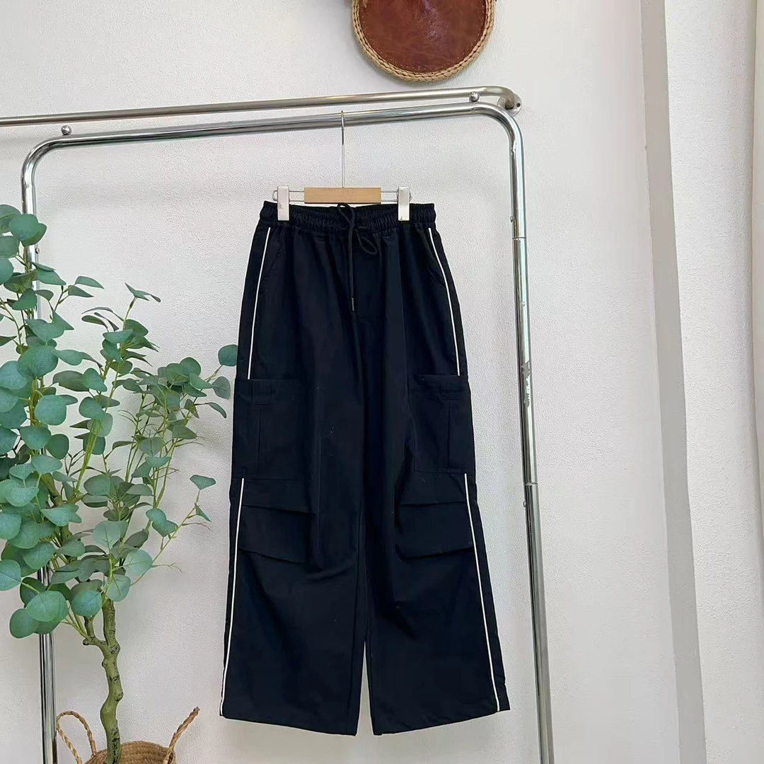 1403度黑色阔腿裤