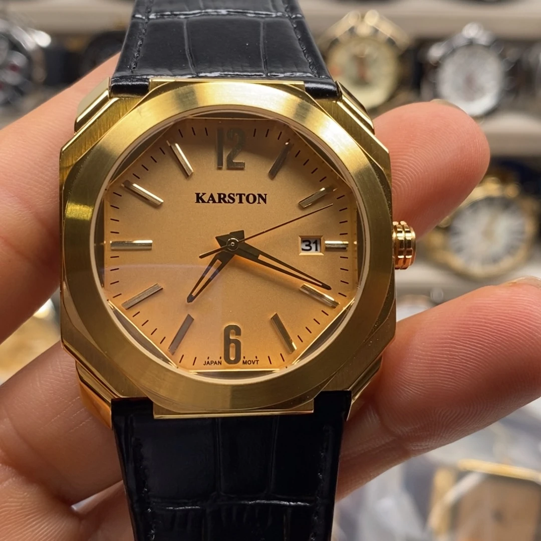 钢锻造碳石英机芯-光能机芯