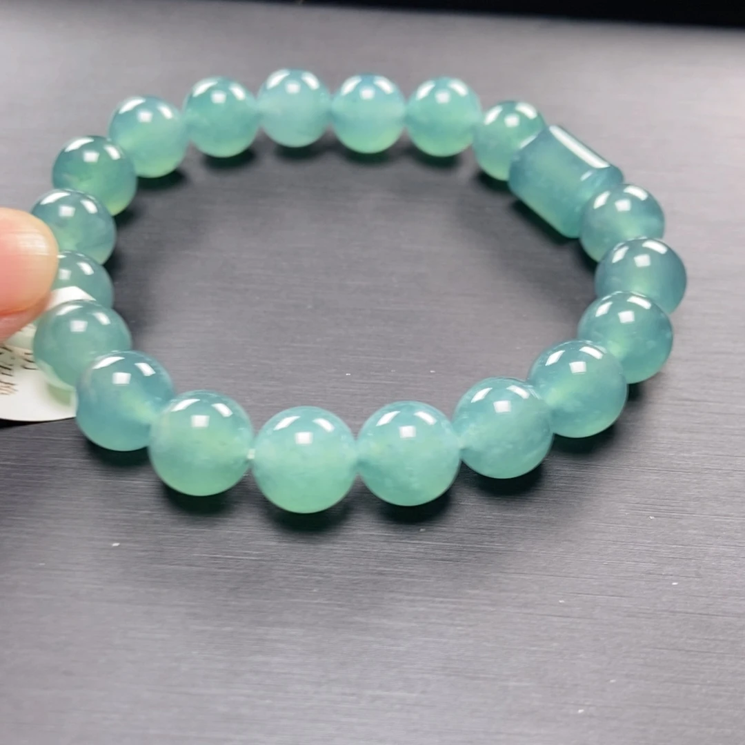 翡翠手串未镶嵌彭多样性发货其一卡10