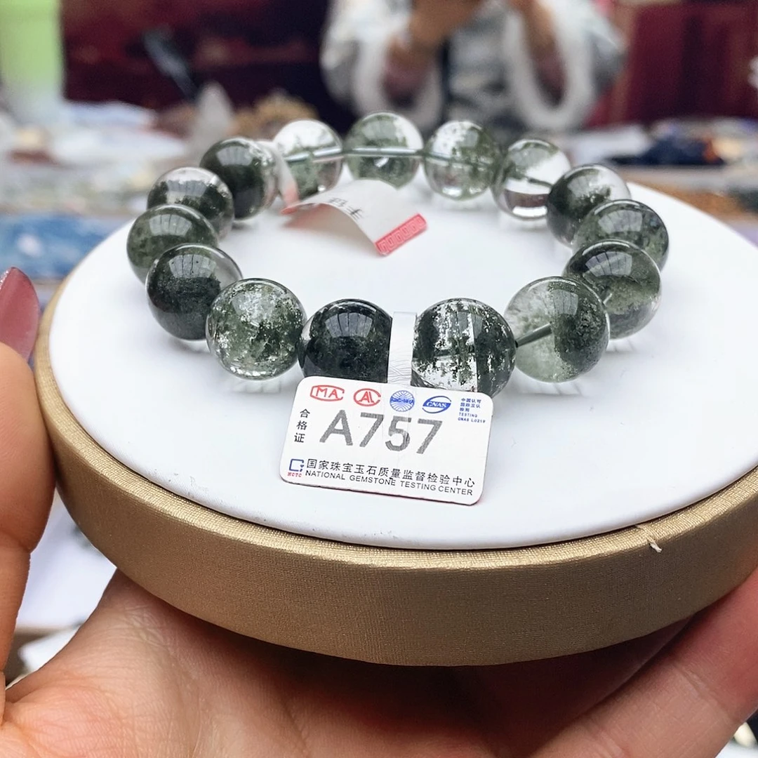 水晶手链未镶嵌A757聚宝盆14m