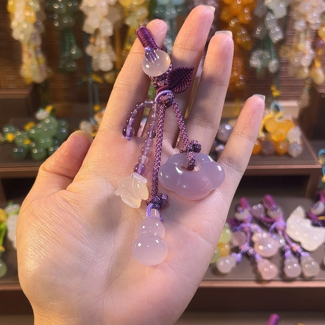 玛瑙/玉髓未镶嵌车挂