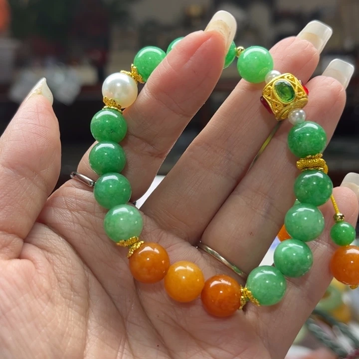 石英质玉手链未镶嵌