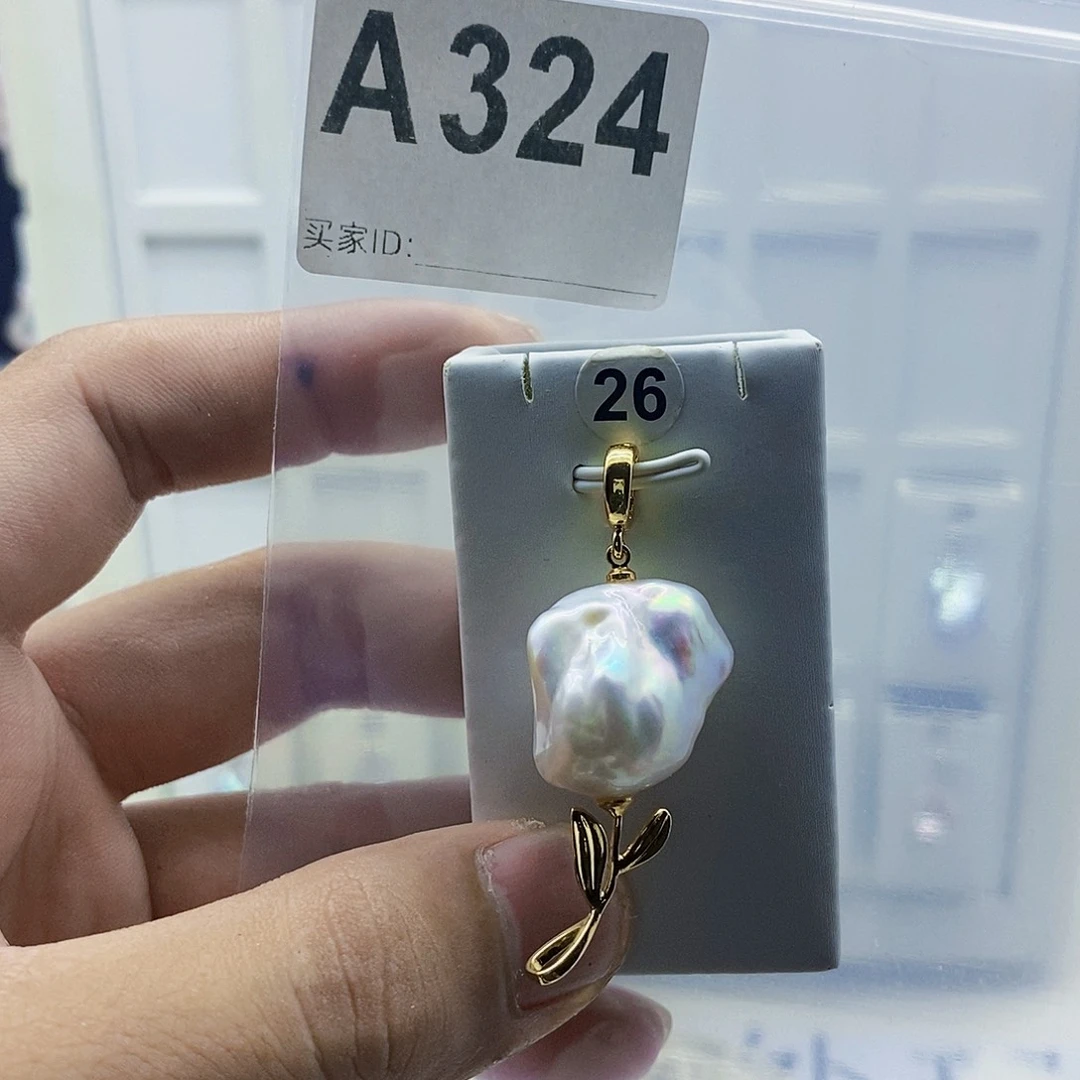 合金淡水珍珠颈饰