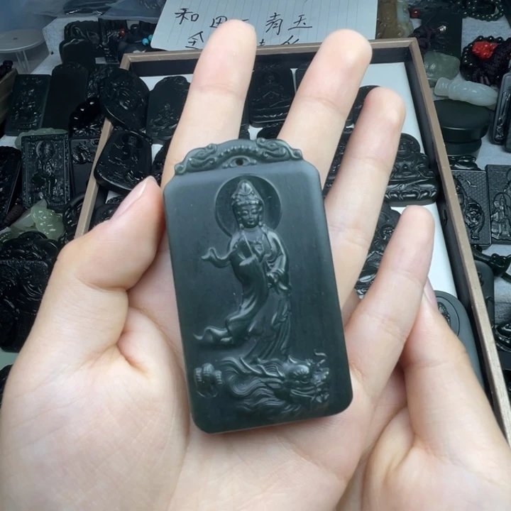 颈饰未镶嵌和田玉7