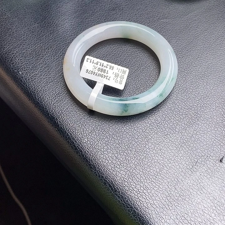 未镶嵌手镯翡翠55➕圆条