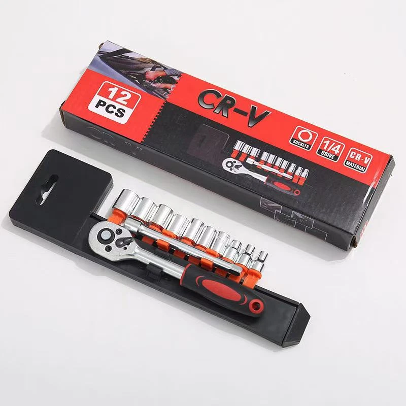 【海涛专属】小飞12件套棘轮扳手适用于家庭小件拆修简单维修