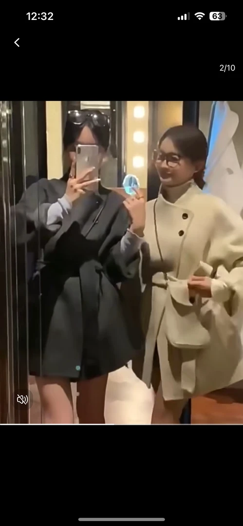 Zy左右上衣外套韩系网红短款