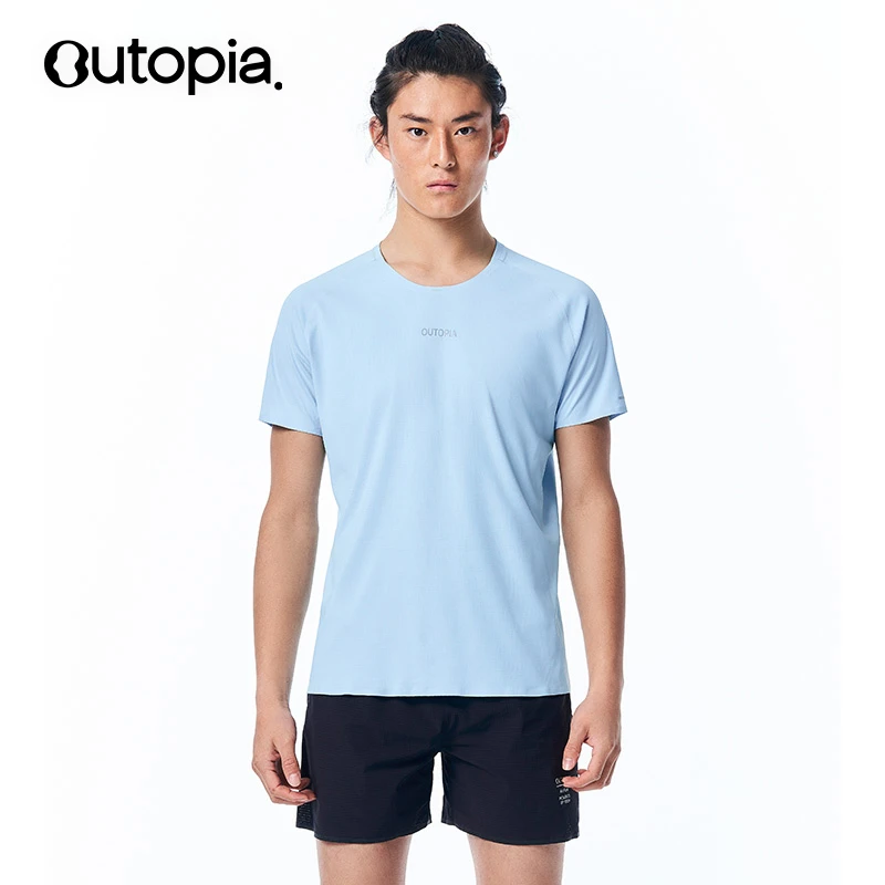 Outopia Fresh Lite户外运动轻量速干弹力棉感男士春夏袖
