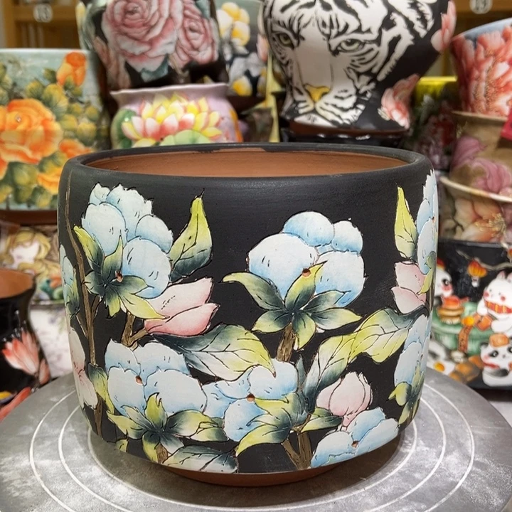 景德镇艺术手绘作品