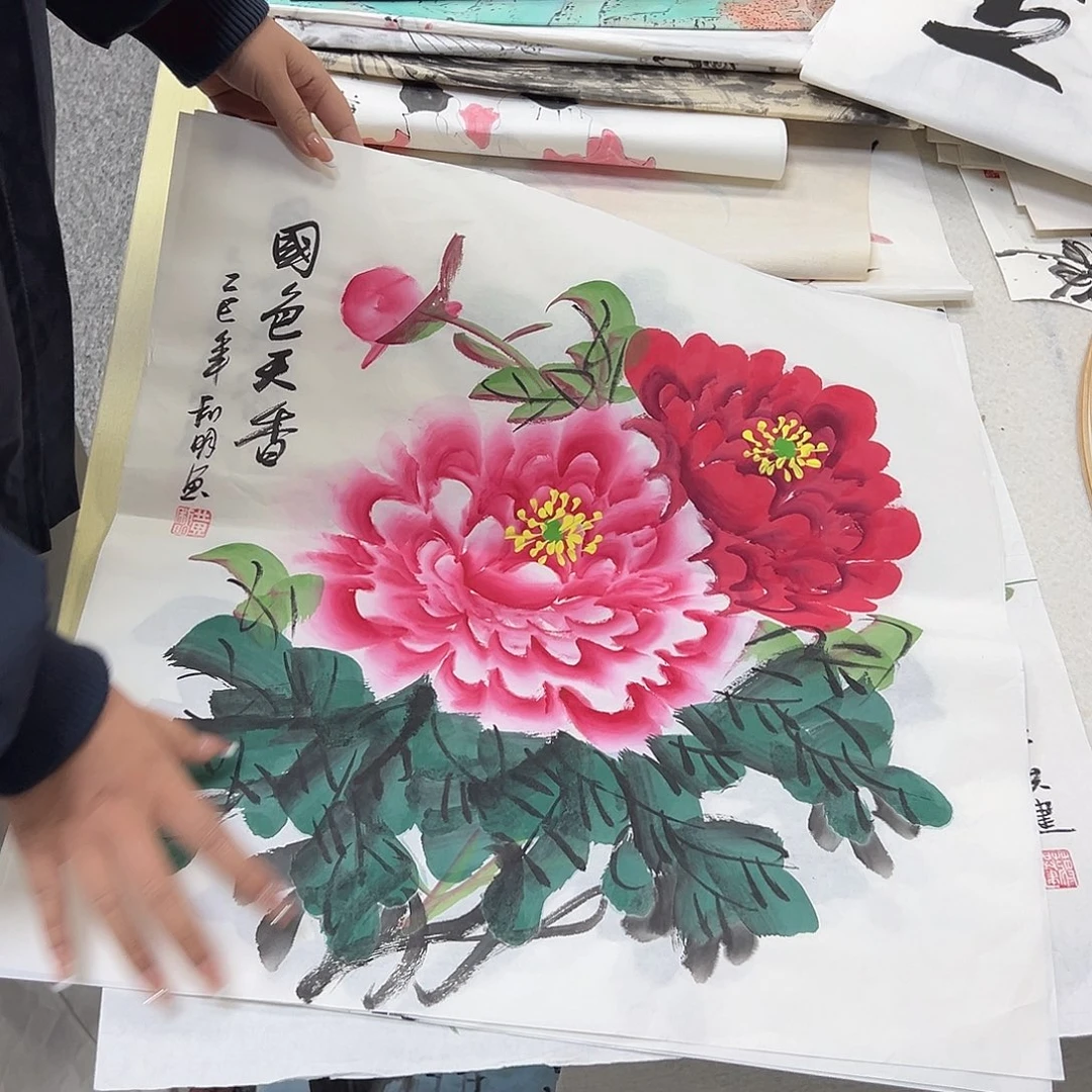 国画纯手绘字画作品欣赏