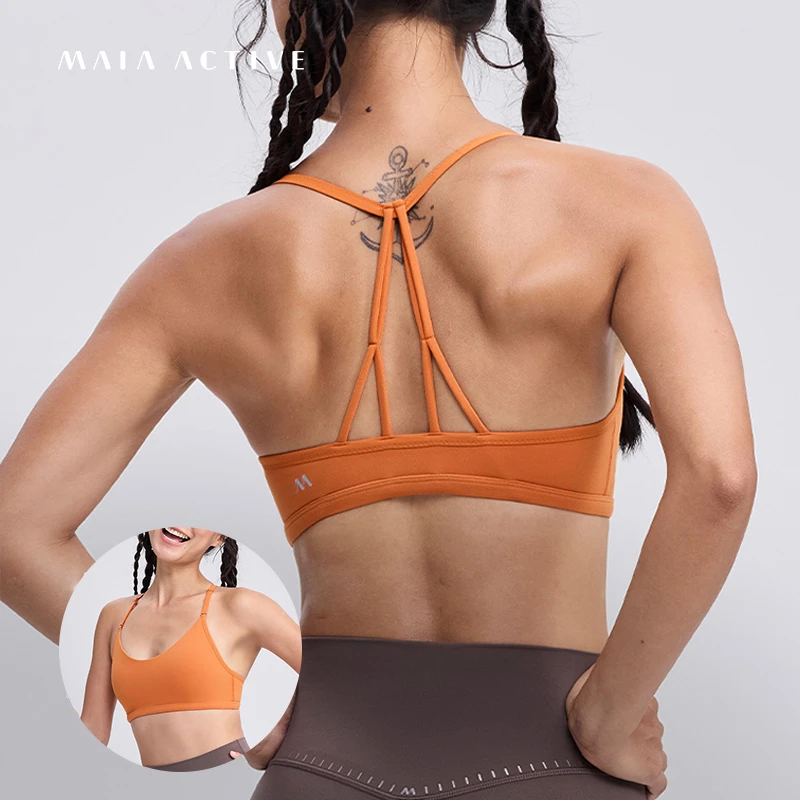 MAIAACTIVE 云感BRA 性感美背夏季新款透气运动内衣瑜伽上衣BR01