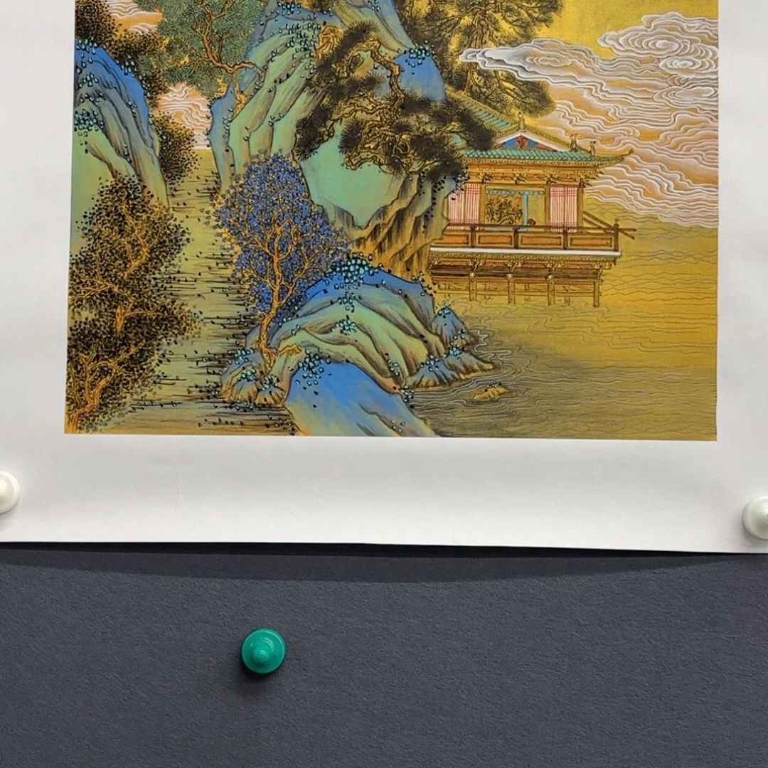 国画长****）绘画作品 婉啊我