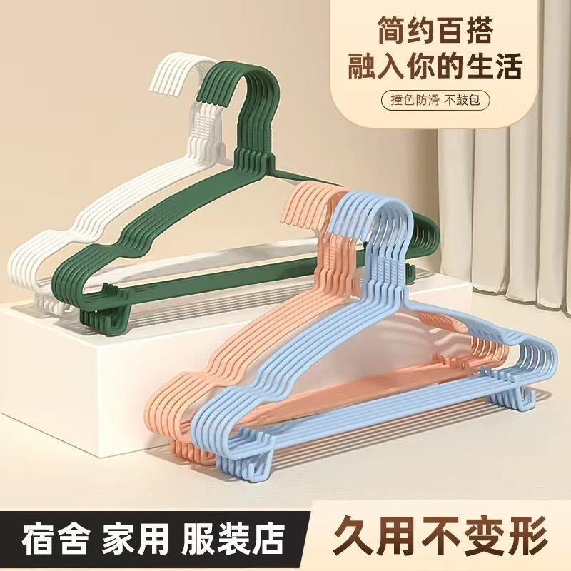 成人加粗衣架家用无痕衣架子衣撑宿舍衣架撑挂非梳妆台