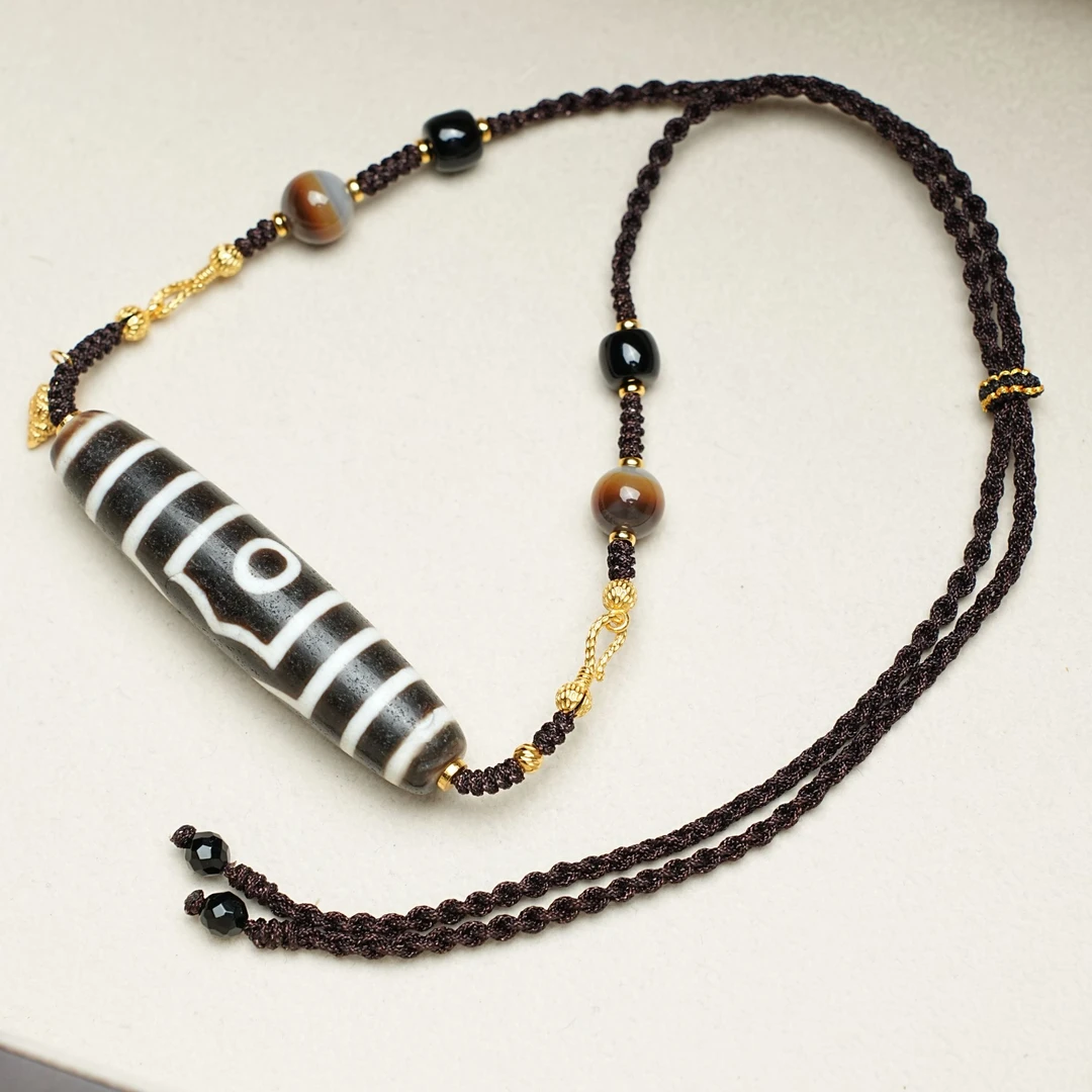 【观澜珠宝】玛瑙项链 复古民族风藏式吊坠 多样发其一 2154