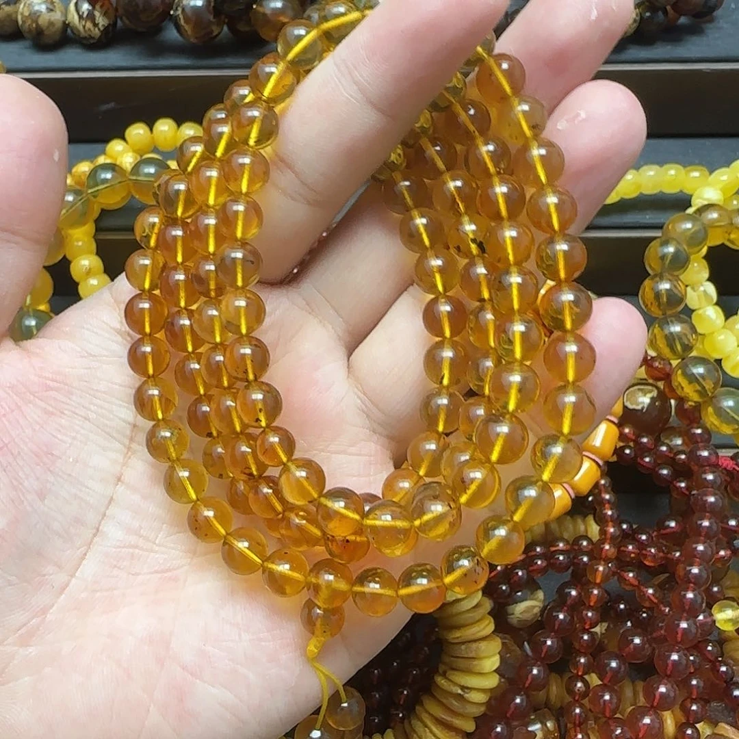 未镶嵌琥珀珠宝奇石紫**雨