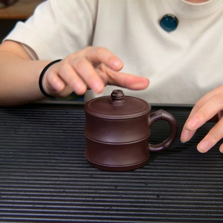 茶杯紫砂高货放漏