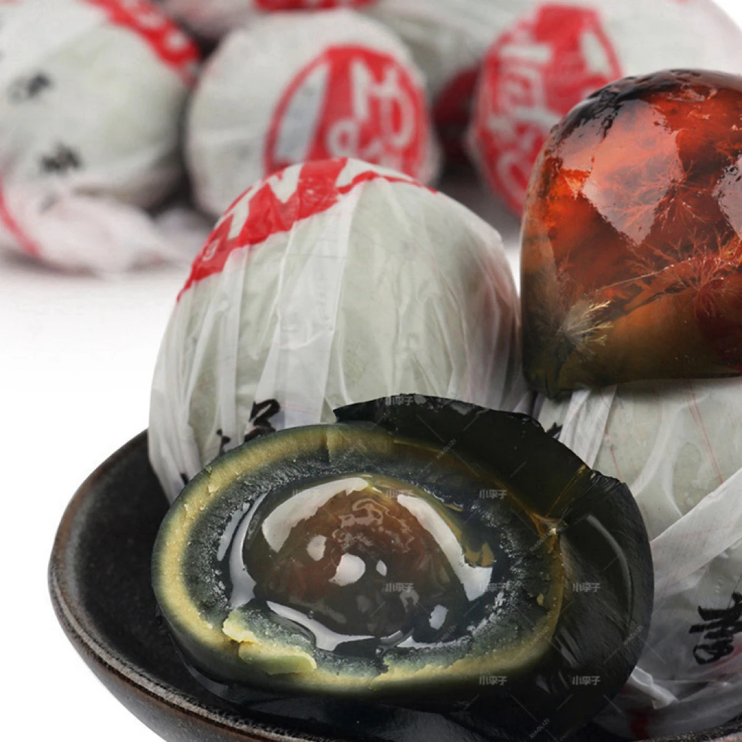 xiaolizi egg/小李子传统无铅工艺松花皮蛋溏心流心50g尝鲜价