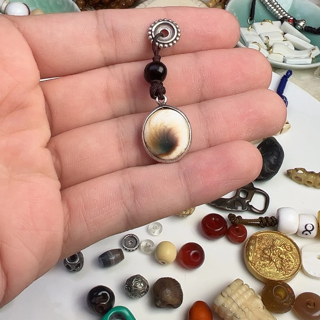 铜贝壳包银侧挂侧挂