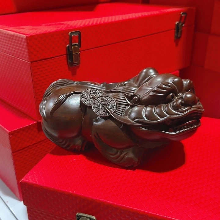木黑檀木22貔貅一只