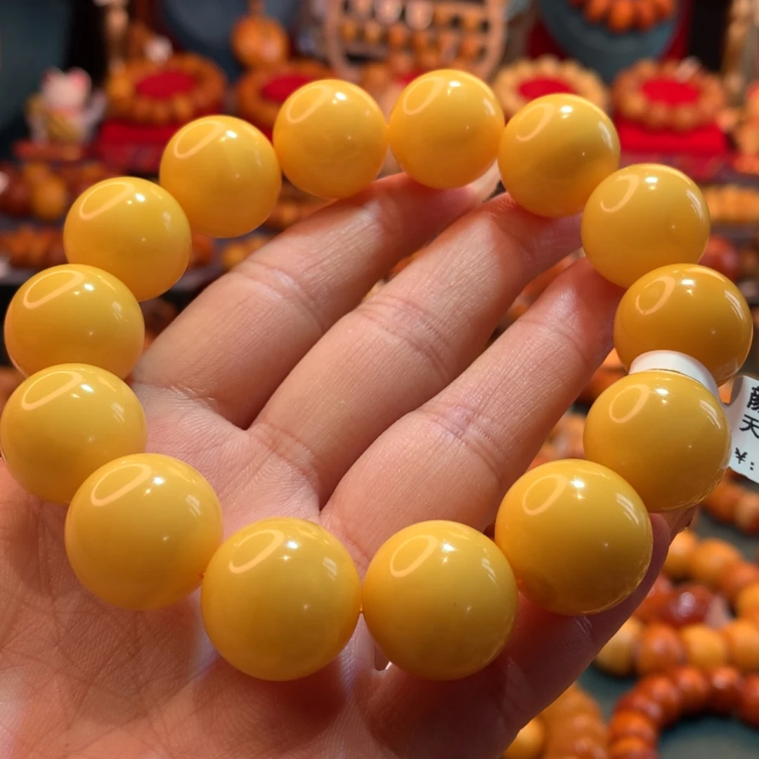 【闪购商品】蜜蜡手串未镶嵌蜜蜡手串