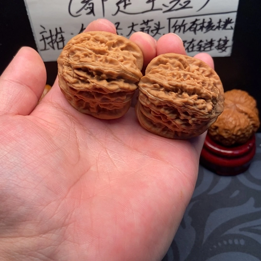 文玩核桃把件四座楼(40尺寸)